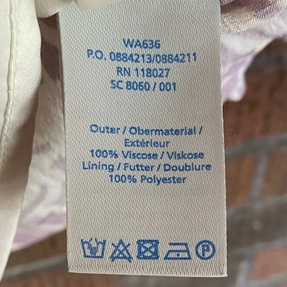 Boden, Beaded V-Neck Leaf Print Blouse - Picture 9 of 9